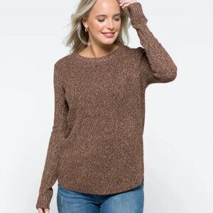 PINK CLOVER Nickole Textured Sweater
